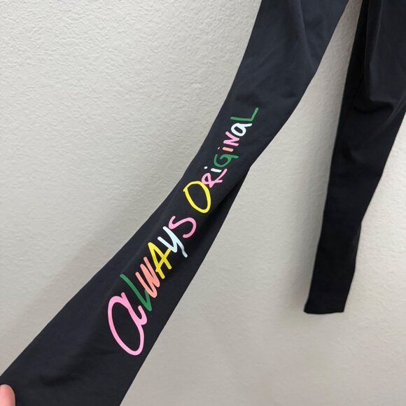 Adidas Always Original Black Leggings Tights Pants HS2597 Womens size Small NEW - Picture 4 of 9